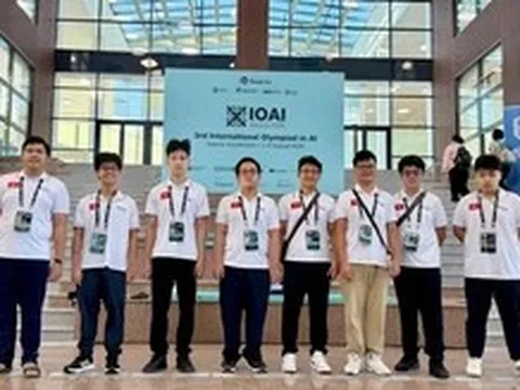 7/8 học sinh Việt Nam đoạt huy chương Olympic trí tuệ nhân tạo quốc tế