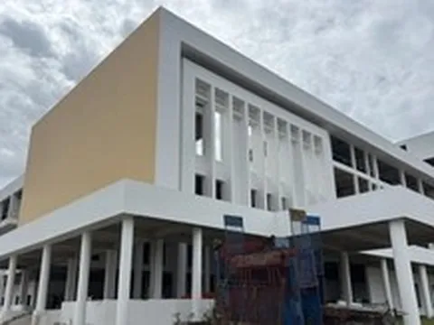 Dự án Bệnh viện Ung bướu Cần Thơ hoàn thành tiến độ xây dựng 90%