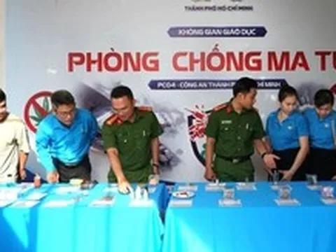 Hơn 1.000 công nhân ở TP.HCM được trang bị kỹ năng nhận diện cạm bẫy ma túy, lừa đảo