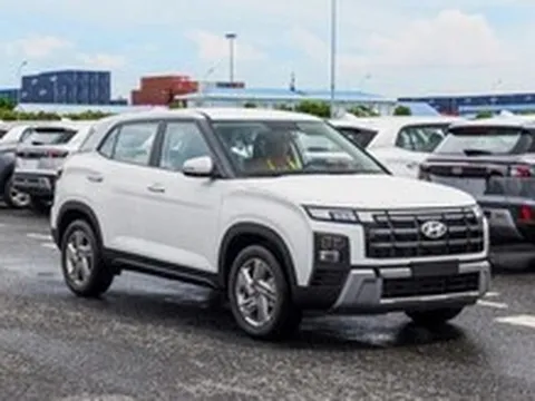 Hơn 10.000 xe Hyundai lắp ở Việt Nam xuất ra thế giới năm nay: Lô Creta đầu tiên bắt đầu sang Mexico