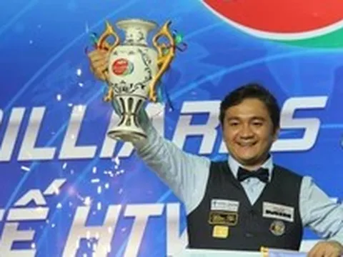 Nhà vô địch World Cup lên ngôi ở giải billiards quốc tế HTV