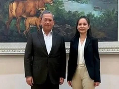 Con gái cựu lãnh đạo phe đối lập Campuchia làm đặc phái viên của Thủ tướng Hun Manet