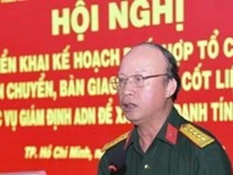 TP.HCM đưa 7.104 mẫu hài cốt liệt sĩ ra Hà Nội bằng máy bay quân sự