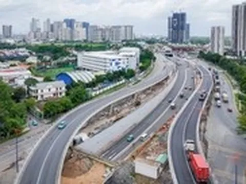 Thông xe nhánh cầu vượt từ Đồng Văn Cống đi nút giao An Phú TP.HCM