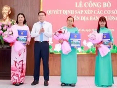 Phường Thới An từ 13 trường còn 9, bổ nhiệm nhiều hiệu trưởng, hiệu phó mới