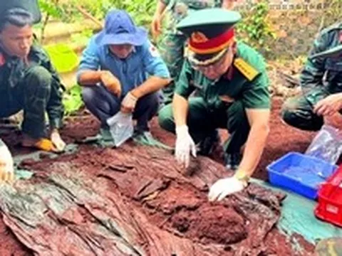 Đội K76 Đồng Nai quy tập thêm 2 hài cốt liệt sĩ ở khu vực giáp Campuchia
