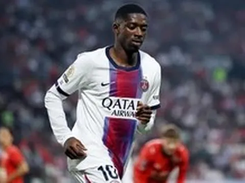 HLV Enrique 'dằn mặt' Quả bóng vàng Dembele