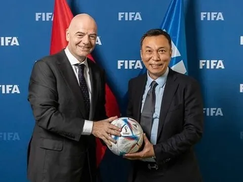 Chủ tịch FIFA thăm Việt Nam, dự khán trận chung kết ASEAN Cup 2026