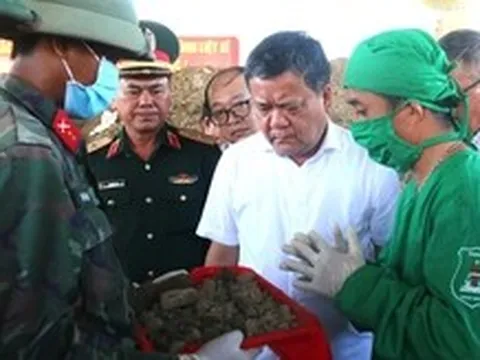 Không được bỏ sót hài cốt liệt sĩ tại khu vực nhà lao Thành Diên Khánh