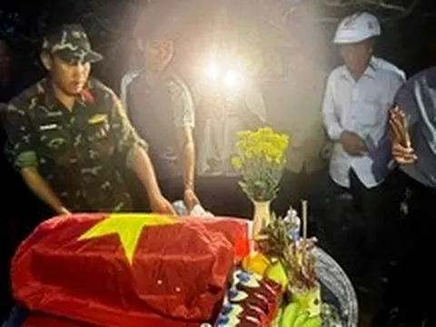 Từ ký ức đồng đội, quy tập được hài cốt liệt sĩ Nguyễn Văn Giai, quê Quảng Ngãi