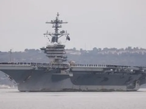 Mỹ chuẩn bị triển khai tàu sân bay USS Theodore Roosevelt tới Trung Đông 7 tháng