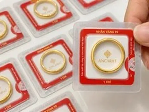 Giá vàng tăng trở lại
