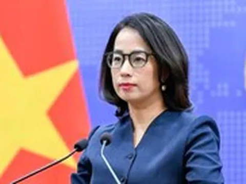 Việt Nam kiên quyết phản đối, yêu cầu Trung Quốc chấm dứt hoạt động phi pháp tại đá Hải Sâm và đảo Ba Ba