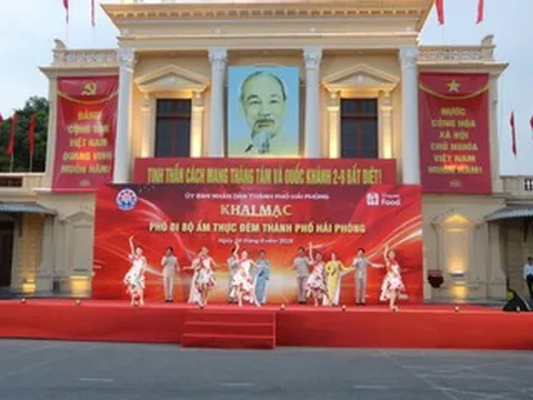 Hải Phòng khai trương phố đi bộ ẩm thực đêm, kết nối văn hóa và du lịch