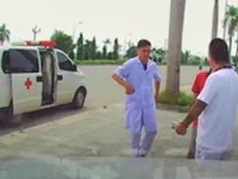 Vụ đưa bệnh nhân về nhà 16km trả 9 triệu đồng: Công an   đang xác minh xe cấp cứu từ bên ngoài lấy logo, gắn còi hú của bệnh viện