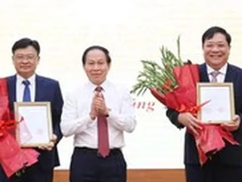 Chủ tịch tỉnh Đồng Tháp, Giám đốc Công an TP Huế làm Phó tổng Thanh tra Chính phủ