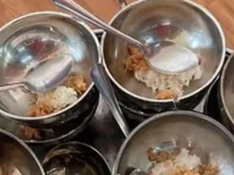 Chấn chỉnh trường mầm non ở Khánh Hòa có suất ăn cho trẻ quá sơ sài
