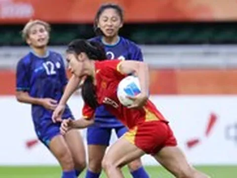 Tuyển nữ Việt Nam thua Đài Bắc Trung Hoa ở trận ra quân Asiad 20