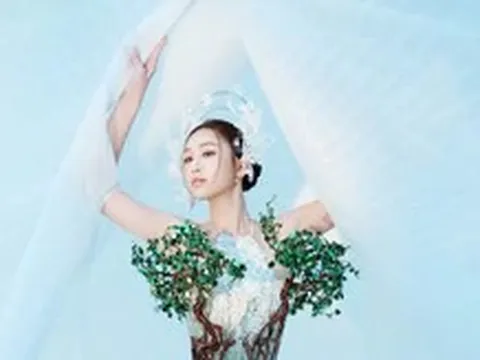 Minh Anh đưa mùa bướm Cúc Phương lên sân khấu Miss International Queen