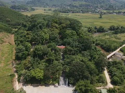 Đền cổ 600 tuổi trên núi thờ 'nàng tóc thơm' ở Nghệ An