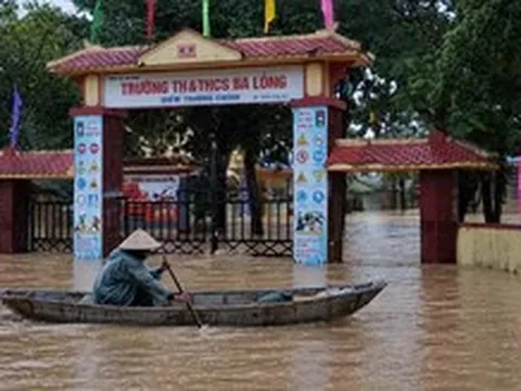 Quảng Trị: Yêu cầu địa phương có nguy cơ ngập lụt, sạt lở... cho học sinh nghỉ học
