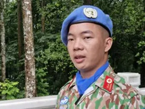 Chàng trai người Nùng vinh dự đi làm nhiệm vụ gìn giữ hòa bình Liên hợp quốc