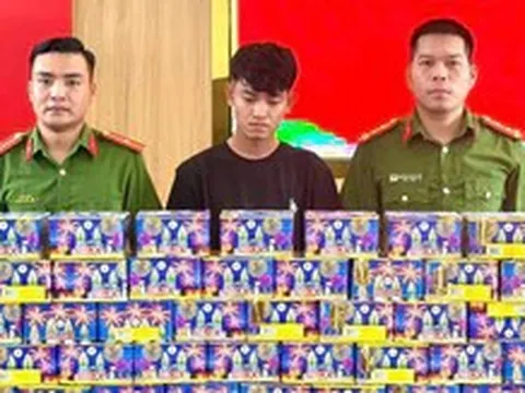 Chưa xóa án tích hành vi vận chuyển hàng cấm, lại bị bắt vì chở pháo hoa thuê