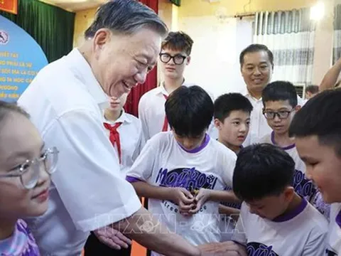 Thư của Tổng Bí thư, Chủ tịch nước Tô Lâm gửi các cháu thiếu niên, nhi đồng nhân dịp Tết Trung thu