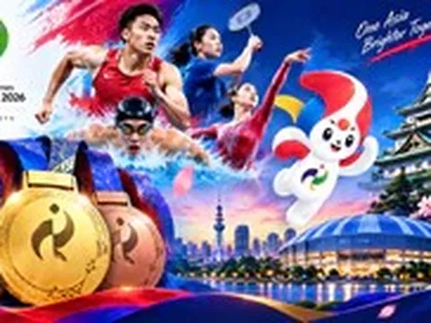 Cập nhật bảng xếp hạng huy chương Asiad 20: Trung Quốc bỏ xa Nhật Bản, Việt Nam đứng thứ 7 Đông Nam Á