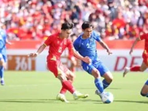 U23 Việt Nam - U23 Uzbekistan (hiệp 1) 0-1: Philippines mở tỉ số, Việt Nam nắm lợi thế đi tiếp