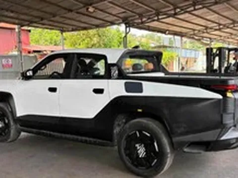 VinFast VF Wild lộ bản cao cấp: Mâm to như Toyota Land Cruiser, dễ có ADAS