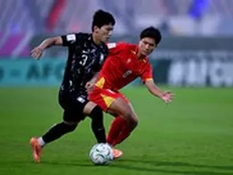 Đội hình xuất phát: U23 Việt Nam thay hơn nửa đội hình đấu U23 Hàn Quốc