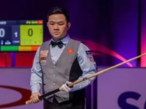 Bao Phương Vinh về nhì tại Giải billiards vô địch thế giới