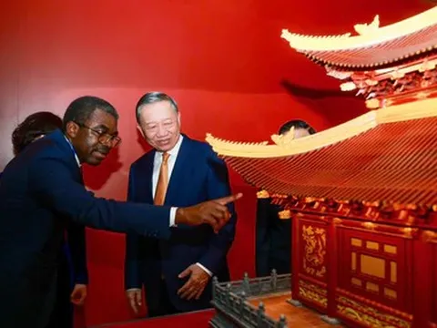 Tổng Bí thư, Chủ tịch nước Tô Lâm dự lễ khởi công Điện Kính Thiên