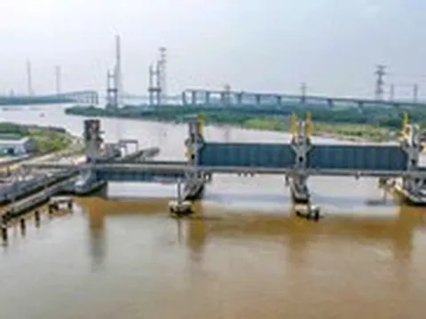 TP.HCM dự kiến vận hành dự án ngăn triều 10.000 tỉ trong tháng 11