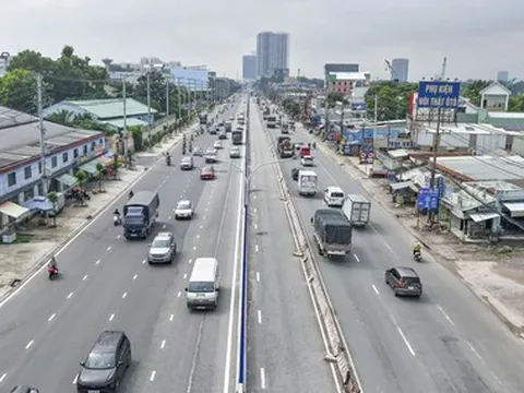 Cận cảnh diện mạo mới nhất của Quốc lộ 13 qua Bình Dương cũ sau hơn 4 năm mở rộng