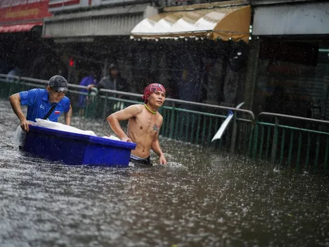 Du lịch Thái Lan lo thất thu vì ngập lụt