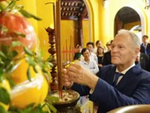 Thủ tướng Ba Lan thăm phố cổ Hội An