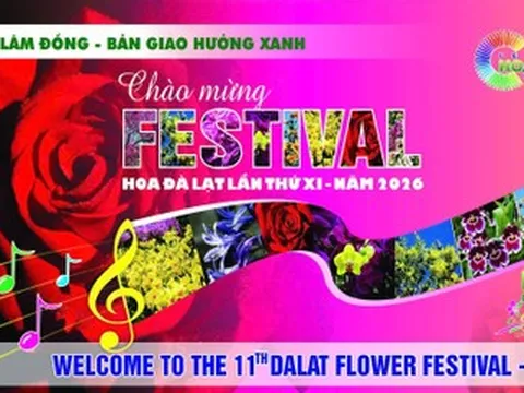 Lâm Đồng triển khai bộ nhận diện Festival Hoa Đà Lạt năm 2026