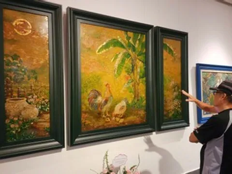 Chạm vào công phu sơn mài qua trưng bày độc đáo tại triển lãm 'Nguyên'